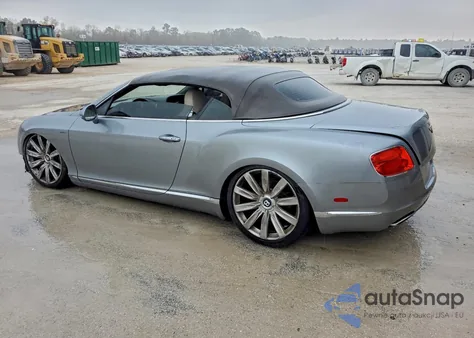 2015 Bentley Continental Gtc z USA, uszkodzony, nr VIN SCBGU3ZA0FC050035